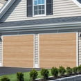 thumbnail image 3 of Brown Wood Grain Garage Door Cover Banner 6 x 13 FT, Retro Western Farmhouse Wooden Board Garage Door Curtains Backdrop with Grommets for Indoor Outdoor Wall Party Porch Yard Decorations Background, 3 of 9