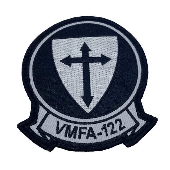 VMFA-122 Crusaders Squadron Patch – Plastic Backing