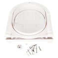 thumbnail image 2 of Arched Cat Door, White Pet Interior Door Beautiful Flapless  For Indoor For Puppy, 2 of 8