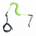 thumbnail image 5 of BESTSKY Coiled Surfboard Leash Lightweight Paddle Leash for Outdoor Shortboard Kayak Green, 5 of 6