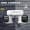 W27 2lens-1pcs, variant on Wireless Outdoor Dual Lens PTZ Security Camera 5.0MP, 360° View 2.4G WiFi, Motion Detection, Night Vision, 2-Way Audio & Siren Alarm