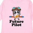 thumbnail image 4 of Inktastic Boys Future Pilot Panda Boys Long Sleeve Toddler T-Shirt, 4 of 5