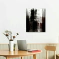 thumbnail image 2 of JEUXUS Black and White Abstract Wall Art Canvas Prints Stretched and Framed Wall Decor  Abstract Paintings Bedroom Decor Living Room Office Home Decor Modern Artw, 2 of 4