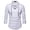 White, variant on IROINNID Long Sleeve Pullover Shirts for Men Casual Lace Solid Turndown Shirts Tops Blouse,Khaki