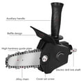 thumbnail image 6 of Drill Saw Attachment Chainsaw, Drill Attachment Electric Drill to Chainsaw Adapter Kit Suitable for Wood Cutting, Tree Pruning, Home Gardening, 6 of 7