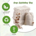 thumbnail image 4 of 40 Pack Soap Exfoliating Bags,Soap Saver Made Sisal Mesh Soap Bag Bar Soap Bag with Drawstring for, 4 of 5