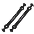 thumbnail image 1 of 2Pcs Tennis Vibration Dampener Replacement - Great for Your Racket and Strings - Black, 1 of 8