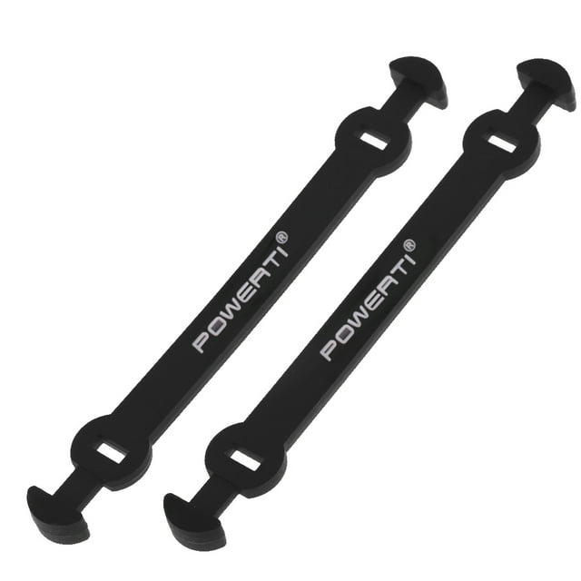 2Pcs Tennis Vibration Dampener Replacement - Great for Your Racket and Strings - Black
