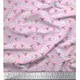 thumbnail image 1 of Soimoi Rayon Fabric Magnolia & Hummingbird Night Wear Print Fabric by The Yard 56 Inch Wide, 1 of 1
