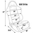 thumbnail image 2 of Scat 80-1606-64L Sportsman Series 1605 Race Seat, 2 of 6