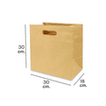 thumbnail image 4 of Bolsa de papel kraft (120 piezas) Caltom  Boutique mediana troquelada, 4 of 4
