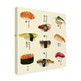 thumbnail image 2 of Trademark Fine Art 'Sushi I' Canvas Art by Melissa Wang, 2 of 4