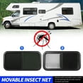 thumbnail image 3 of RV Sliding Window L1100 H500mm Tempered Glass UV   Screen for Trailer Caravans, 3 of 7