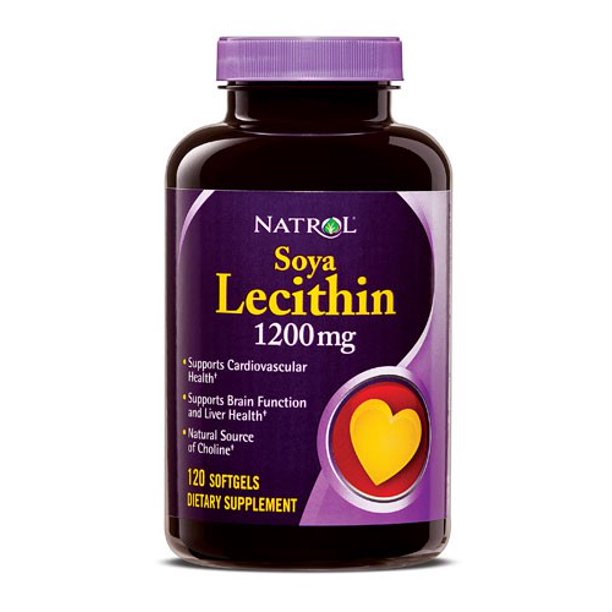 Natrol Soya Lecithin Dietary Supplement, 1200 mg, 120 Count Walmart