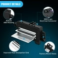 thumbnail image 3 of Nilight AC Blower Motor Resistor Blower Control Module Fit for Chevy Silverado 1500, GMC Envoy, Cadillac Escalade 2003 2004 2005 2006 2007 Replace 15-80567 89018778 52495874 4P1516, 3 of 7