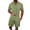 Light Green, variant on Clossjun Mens Short Sets 2 Piece Summer Outfits Jacquard Short Sleeve Button Down Shirt and Shorts Set