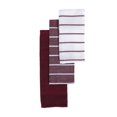 thumbnail image 1 of Set De Vaisselle 3 Pack (Bourgogne Rayé), 1 of 1