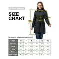 thumbnail image 3 of Off Road Ventures Womens Waterproof Rain Jacket Lightweight Packable Windbreaker Long Raincoat With Hood, 3 of 8