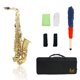 thumbnail image 5 of Saxofón alto Eb Saxofón lacado dorado con estuche y kit de cuidado Saxofón principiante, 5 of 8