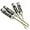 Black, variant on 4pcs 1.5/2.0/2.5/3.0mm Hex key RC Tools Hexagonal Screwdriver Titanium Hexagon Screwdriver Wrench Tool Metal Hexagonal Hex Screw Driver Kit or RC Car/Helicopter/Airplane (Black)