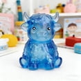 thumbnail image 6 of Diceymbol Highland Cow Squishy Ball Slow Rising Stress Ball Soft Cute Sensory Stress Relief Squishy Ball For Adults Anxiety Relief Home Office Desktop Decor 3.15In Blue, 6 of 7