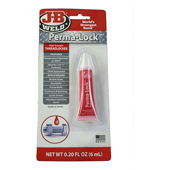 J-B Weld Fijador De Roscas 6ml Alta Resistencia Perma-Lock J-B Weld .