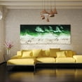 thumbnail image 5 of Empire Art Direct High Tide Frameless Free Floating Tempered Glass Panel Graphic Wall Art, 24" x 63" x 0.2", Ready to Hang, 5 of 5