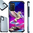 thumbnail image 1 of Compatible with Samsung Galaxy A02s Hybrid Fusion Guard Phone Case Cover (Majestic Unicorn), 1 of 1