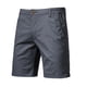 thumbnail image 4 of Ceisia Gift Men's All-Season Casual Shorts - Solid Color Elastic Waist Straight Tube Slim Linen Breathable Work Pants, 4 of 5