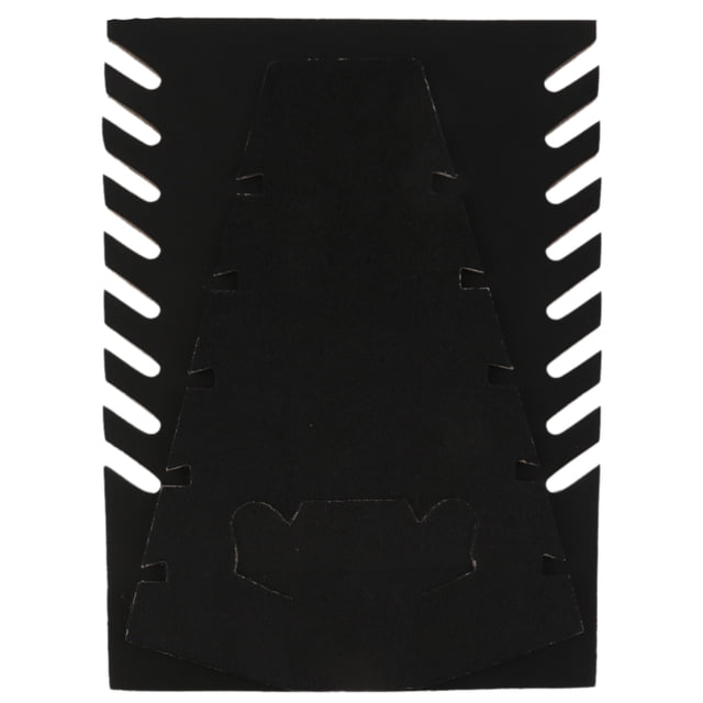 Negro Cardboadrd Collar de Joyería Colgante Exhibición Estante de Exhibición Mostrador de Tienda Soporte para El Hogar Soporte de Joyería Sunnimix Expositor de collar