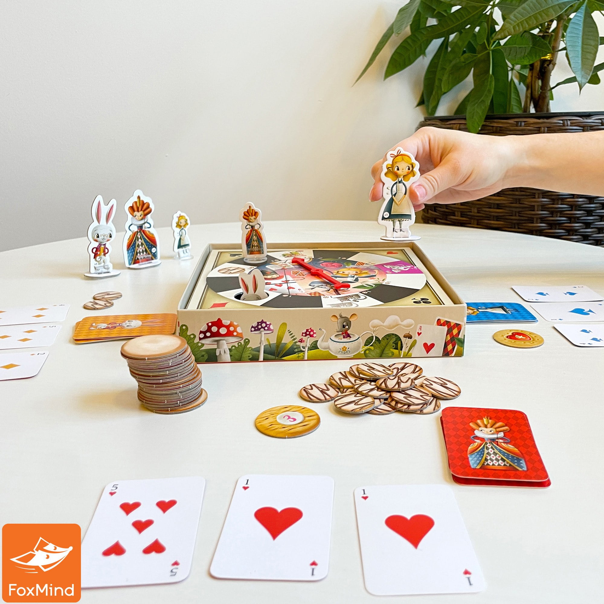 Alice's Adventures in Wonderland: Granna Fairytale Board Game, 2-4 Players