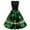 Multicolor#10, variant on EGNMCR Long Sleeve Dress Womens St. Patrick's Day Printed Round Neck Cocktail Dress Prom Dress Evening Dress Spring/Summer Sale