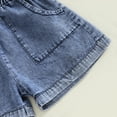 thumbnail image 4 of Juslio Shorts for Girls Loose Comfortable Breathable Shorts for Kids Denim Jeans Shorts Casual Shorts ,Sizes 18 Months, 4 of 9