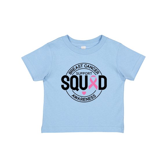 Inktastic Breast Cancer Support Squad Boys or Girls Baby T-Shirt