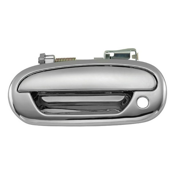 Manija de Puerta Exterior HUSHAN para Ford Expedition 1997 A 2002 del lado Izquierdo color Cromado