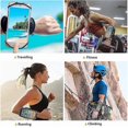 thumbnail image 5 of Mobile Phone Pocket Running, 360 Rotation Wrist Mobile Phone Holder Jogging For All Phones With The Screen Of, Mobile Phone Armband With Key Holder F, 5 of 5