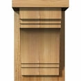 thumbnail image 2 of 8"W x 8"D x 12"H Pescadero Rough Sawn Corbel w/Backplate, Western Red Cedar, 2 of 9