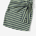 thumbnail image 5 of PatPat Family Matching Stripe Colorblock Tee and H-Line Side-Tie Dress Sets, 5 of 5