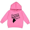 thumbnail image 2 of Inktastic Someone in Maine Loves Me Toddler Hoodie, 2 of 4