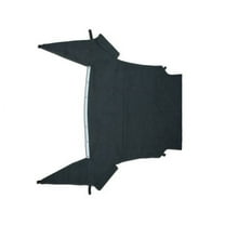 Sierra Auto Tops Headliner Replacement for Ford Mustang 1999-2004, Velour Canvas, Black