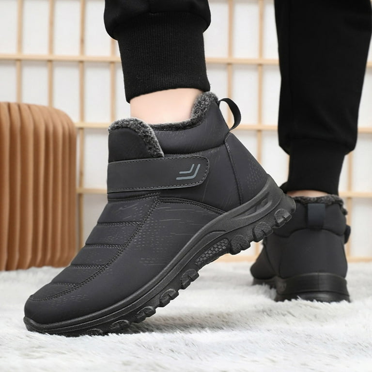 Winter -On Warm Ankle Chukka Boots,Snow Loafers,Velvet Thickened