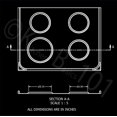 thumbnail image 3 of KITCHEN BASICS 101 Made in the USA 5304430150, 5304430149 and 318067051 Replacement Porcelain Drip Pans for Frigidaire Kenmore - Includes 2 6-Inch and 2 8-Inch Pans, 4 Pack, 3 of 7