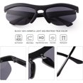 thumbnail image 4 of shiyou-Semi Rimless Frame Sunglasses Polarized Classic Sunglasses Classic Half Frame Shades Sun Glasses for Men Women, 4 of 4