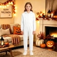 thumbnail image 6 of Boys’ Hooded One Piece Jumpsuit, Long Sleeve Solid Color Zip Up Onesie, Casual Halloween Costume for Kids, 6 of 8