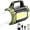 Black+Green, variant on CNV Heavy Duty Solar Flashlight & Work Light Combo, Multi-Functional LED Spotlight with USB Output for Phone Charging, Waterproof Searchlight for Fishing and Power Outages