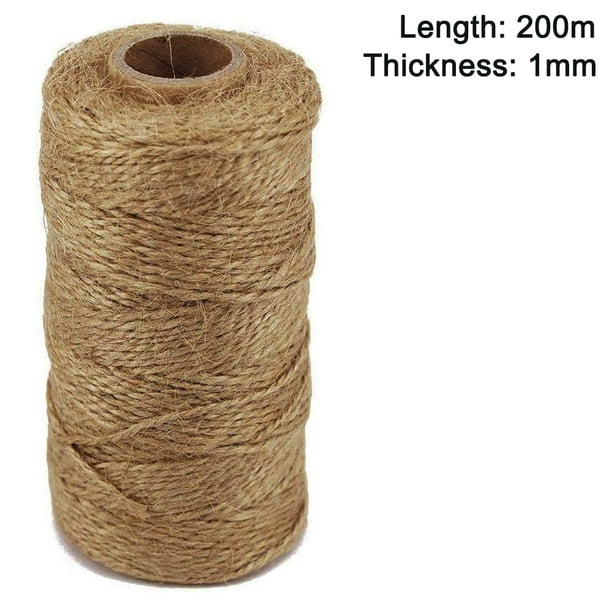 100M Jute Twine, Garden Twine, Natural Jute Rope, Arts Crafts Twine, For  Gardening, Home Decor, Gift Wrapping, Creative Arts 