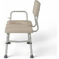 Medline Padded Transfer Bench with Commode Opening