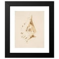 thumbnail image 2 of Giovanni Battista Tiepolo 20x24 Black Modern Framed Museum Art Print Titled - Head of a Man in Profile to the Left (ca. 1740-45), 2 of 5