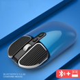 thumbnail image 4 of Ratón silencioso de los ratones inalámbricos de Bluetooth del modelo dual 2.4G 2.4G azul Baoblaze ratones inalámbricos para computadora, 4 of 8