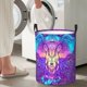 thumbnail image 5 of Fotbe Elephant in Tribal Style Cesto de Ropa con Asas, Cesto Impermeable de Gran Capacidad, Bolsa de Lavado para Dormitorio, Cesto de Ropa con Ruedas y Asas-Medium, 5 of 6